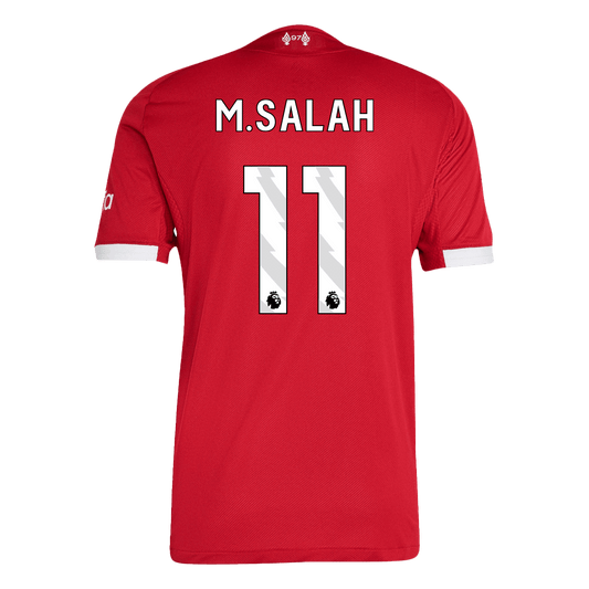 Camiseta Auténtica M. Salah #11 Liverpool 2025/26 Primera Equipación - Versión Jugador