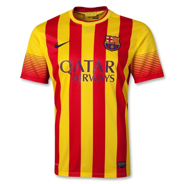 Camiseta Retro 2013/14 Messi #10 Barcelona Segunda Equipación
