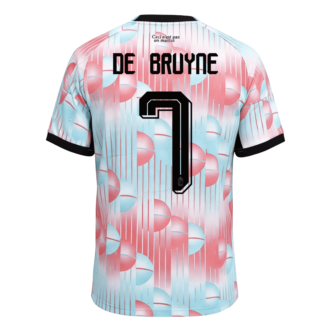 Camiseta De Bruyne #7 Bélgica 2026 Segunda Equipación Copa del Mundo - Versión Hincha - Vista 8