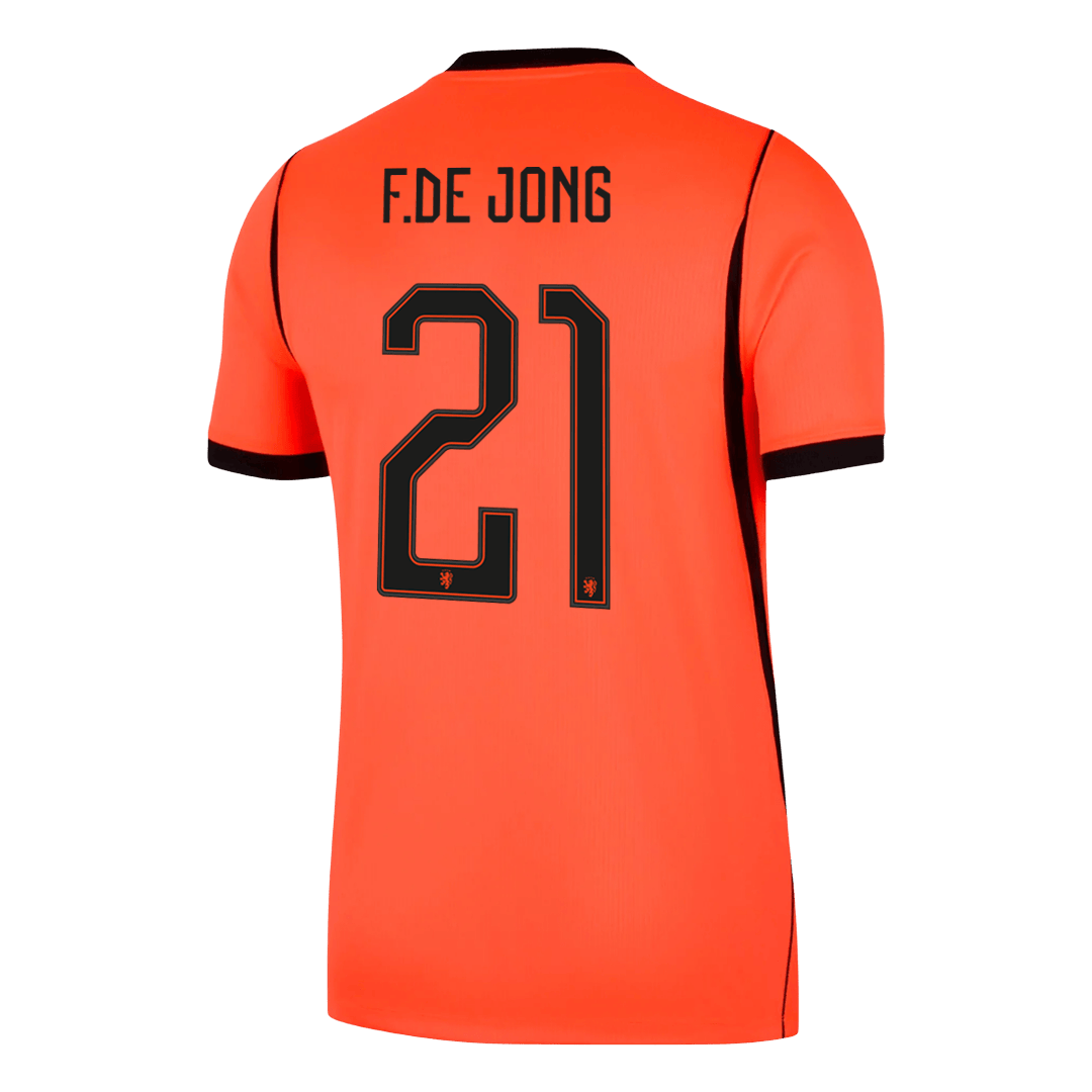 Camiseta F. De Jong #21 Países Bajos 2026 Primera Equipación Copa del Mundo - Versión Hincha - Vista 8
