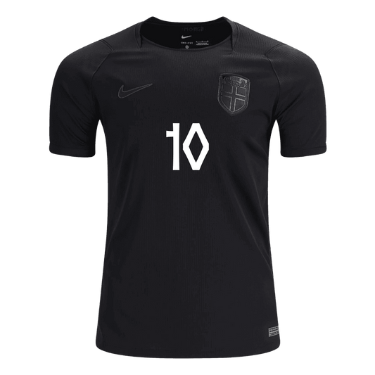Camiseta ØDEGAARD #10 Norway 2026 Segunda Equipación Copa del Mundo - Versión Hincha