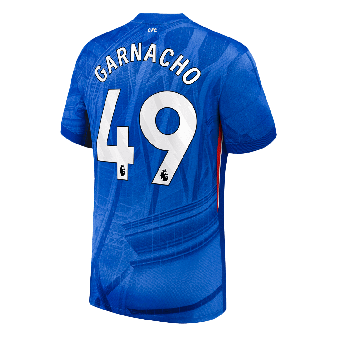 Camiseta Garnacho #49 Chelsea 2025/26 Primera Equipación - Versión Hincha (Calidad Premium) - Vista 8