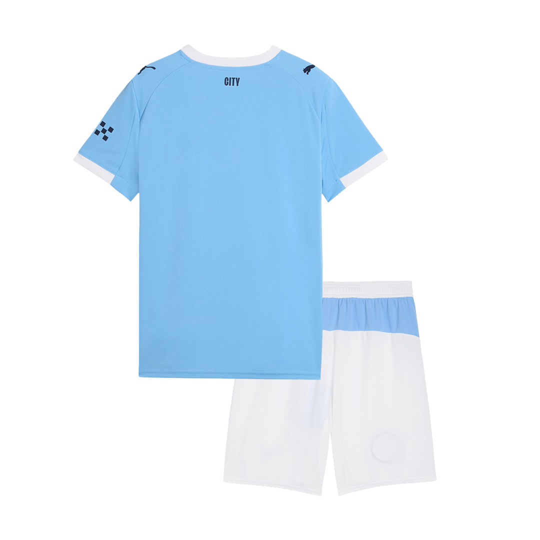 Miniconjunto Manchester City 2025/26 Local Niño (Camiseta + Pantalón Corto) - imagen 17