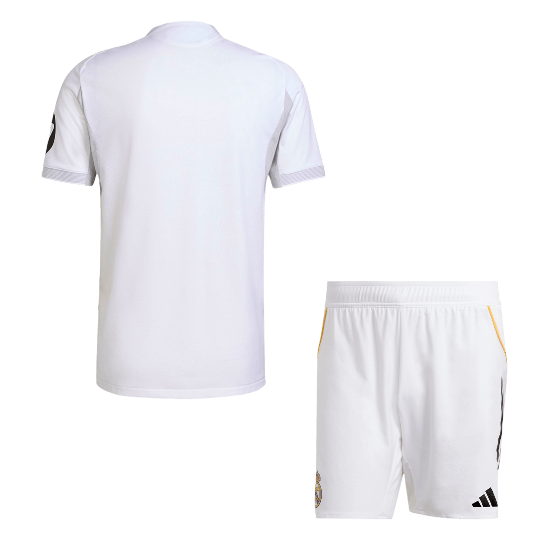 Conjunto Auténtico Real Madrid 2025/26 Primera Equipación (Camiseta + Pantalón Corto) - Vista 9