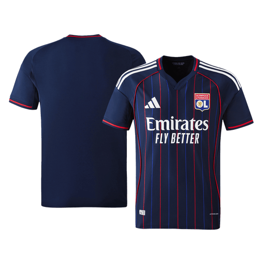 Camiseta Auténtica Olympique Lyonnais 2025/26 Segunda Equipación - Versión Jugador