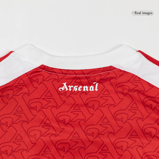 Camiseta Gabriel #6 Arsenal 2025/26 Primera Equipación - Versión Hincha (Calidad Premium)