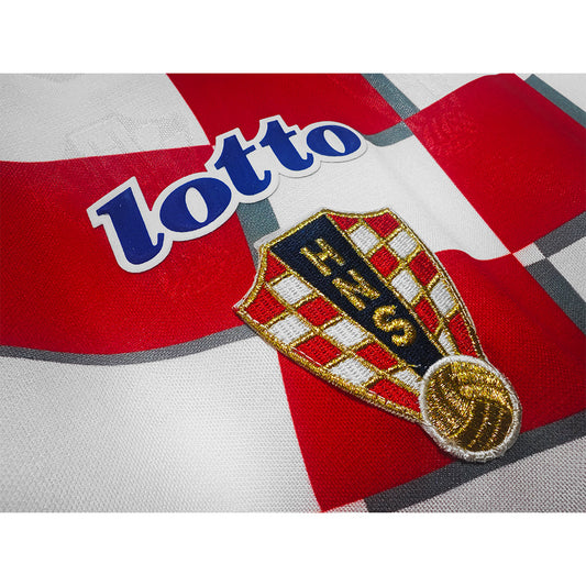 Retro 1998 Croacia Primera Equipación Copa del Mundo