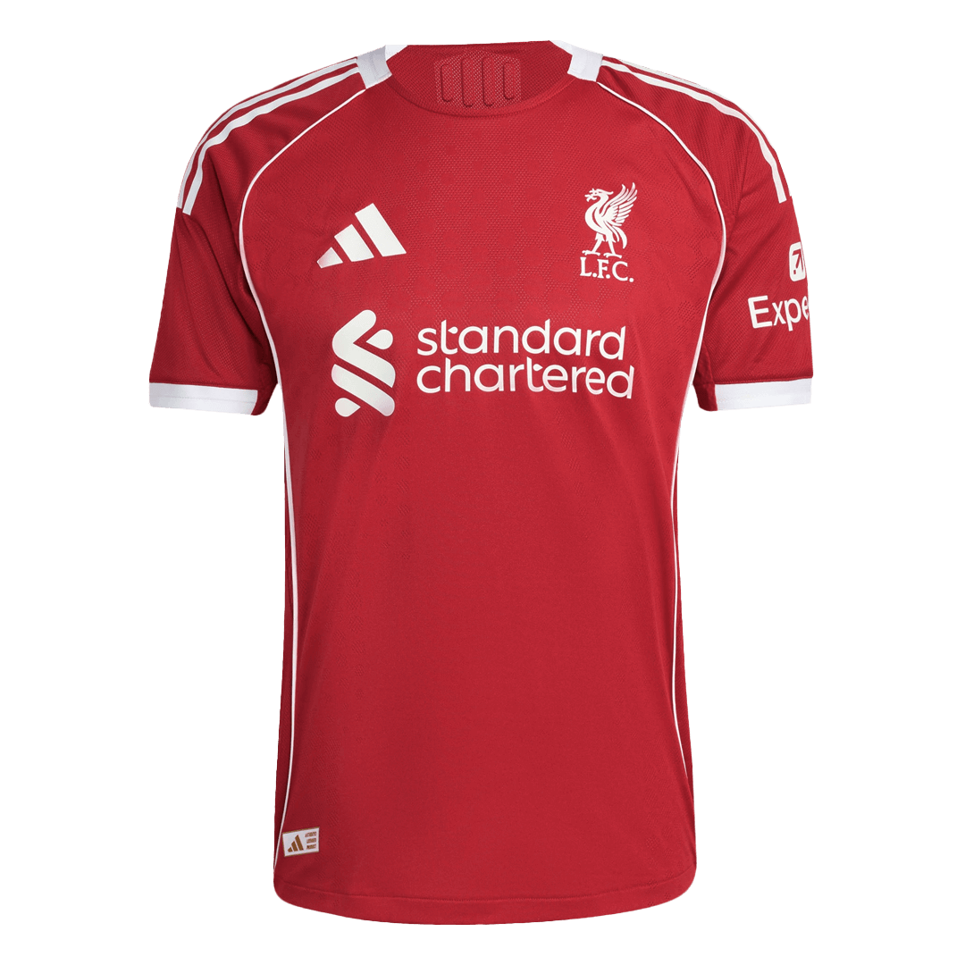 Camiseta Auténtica Gakpo #18 Liverpool 2025/26 Primera Equipación - Versión Jugador - imagen 11