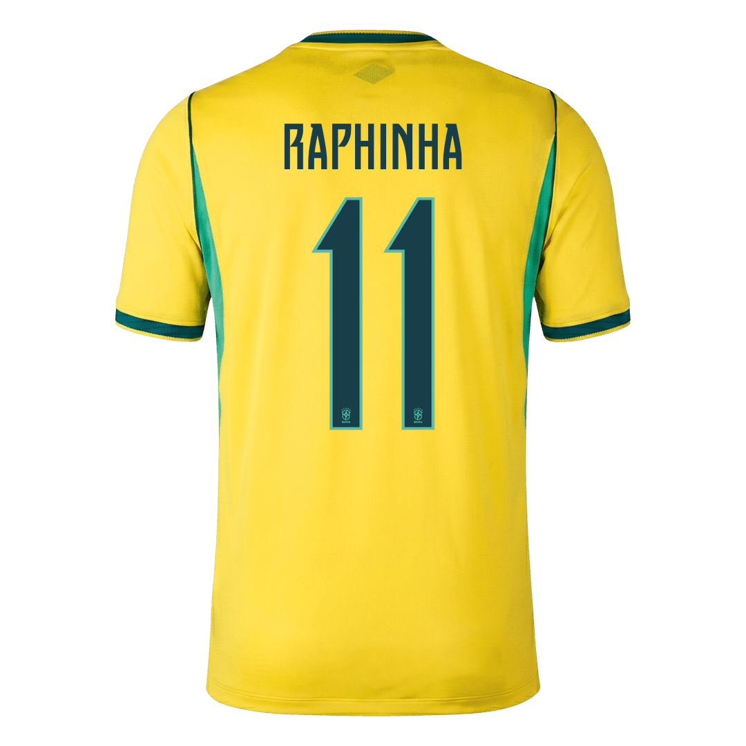 Camiseta Raphinha #11 Brasil 2026 Primera Equipación Copa del Mundo - Versión Hincha - Vista 5