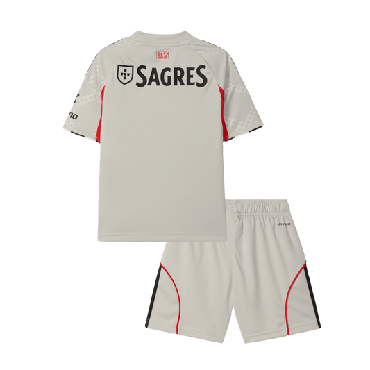 Conjunto Infantil Benfica 2025/26 Segunda Equipación