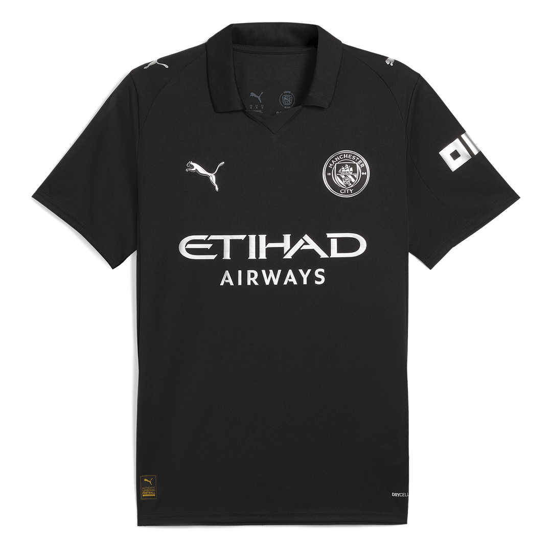 Camiseta Reijnders #4 Manchester City 2025/26 Segunda Equipación - Versión Hincha - Vista 8