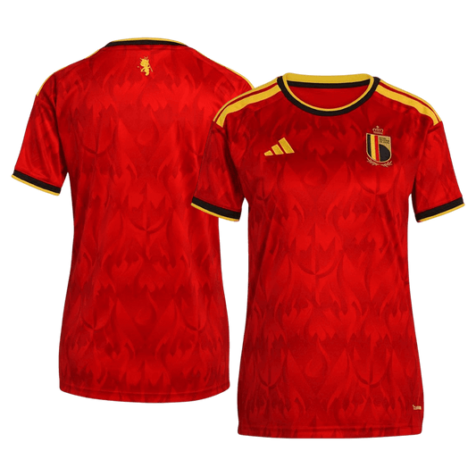Camiseta Mujer Bélgica 2026 Primera Equipación Copa del Mundo Local