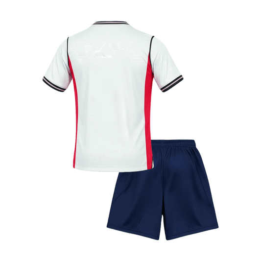 Conjunto Infantil Inglaterra 2026 Primera Equipación Copa del Mundo
