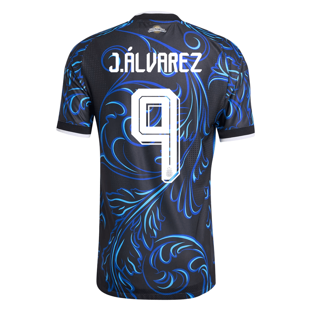 Camiseta Auténtica J. Álvarez #9 Argentina 2026 Segunda Equipación Copa del Mundo - Versión Jugador - Vista 8