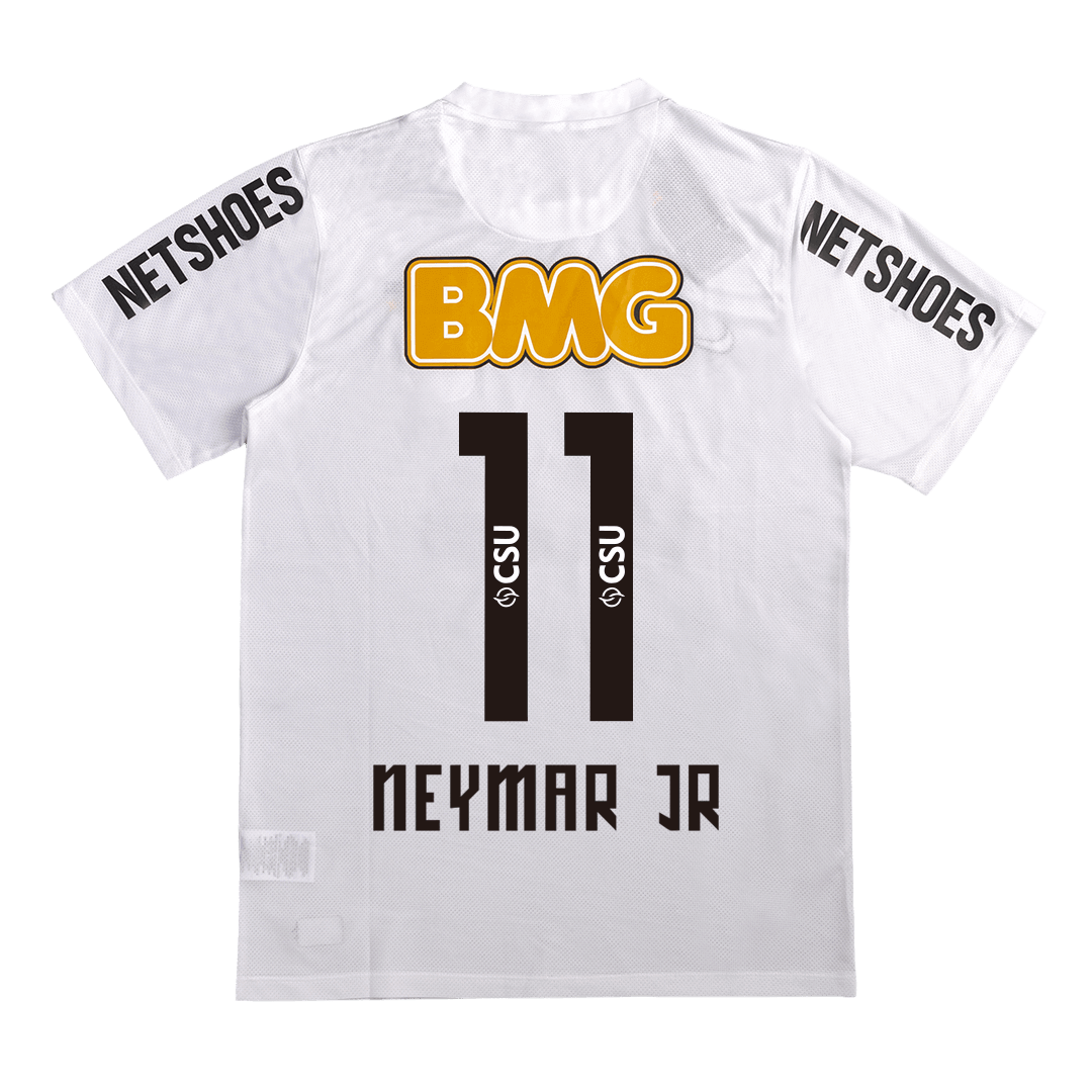 Camiseta Retro 2012 Neymar Jr. #11 Santos FC Equipación