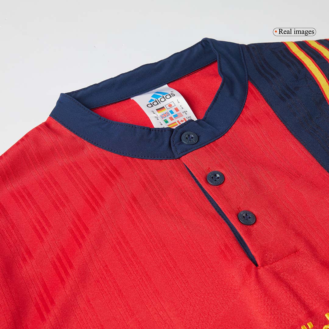 Camiseta Retro 1996 España Primera Equipación - imagen 13