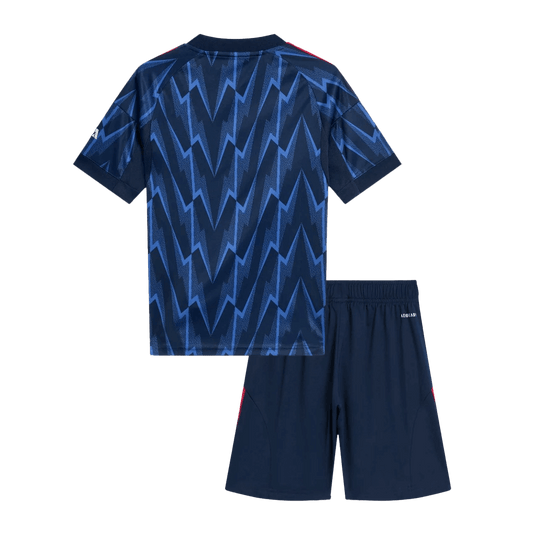 Miniconjunto Arsenal 2025/26 Segunda Equipación Niño