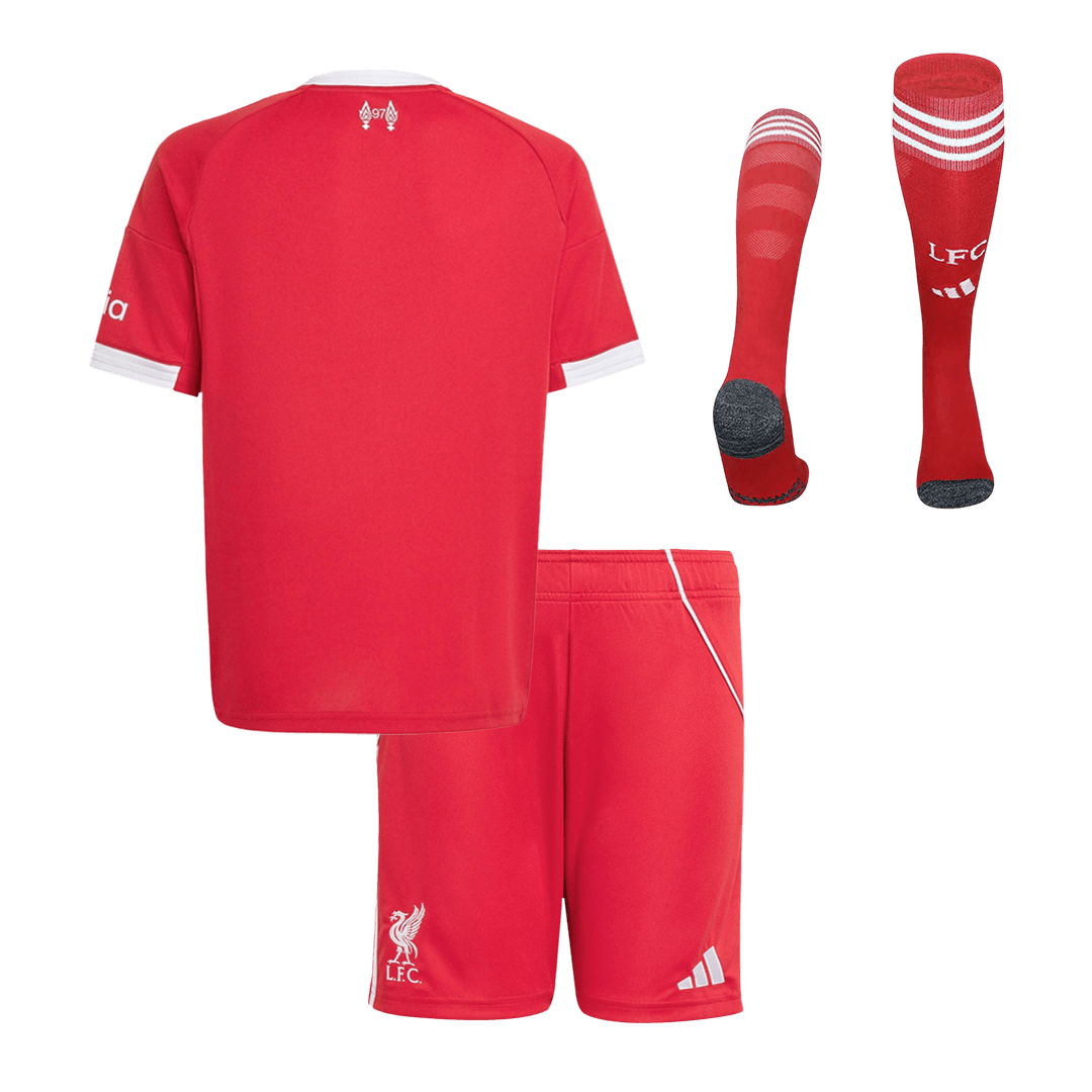 Conjunto Infantil Completo Liverpool 2025/26 Primera Equipación - imagen 13