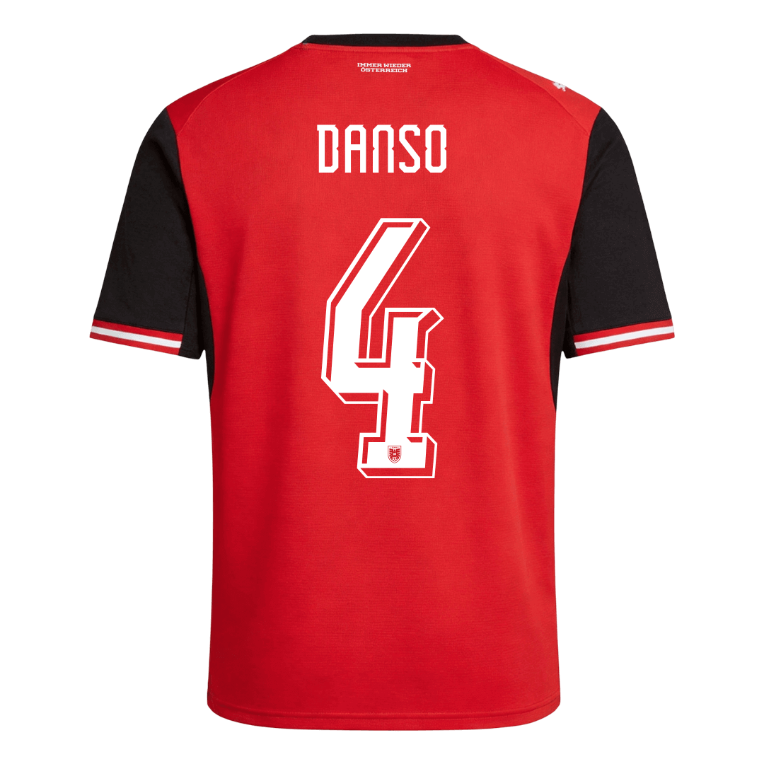 Camiseta Danso #4 Austria 2026 Primera Equipación Copa del Mundo - Versión Hincha - Vista 8