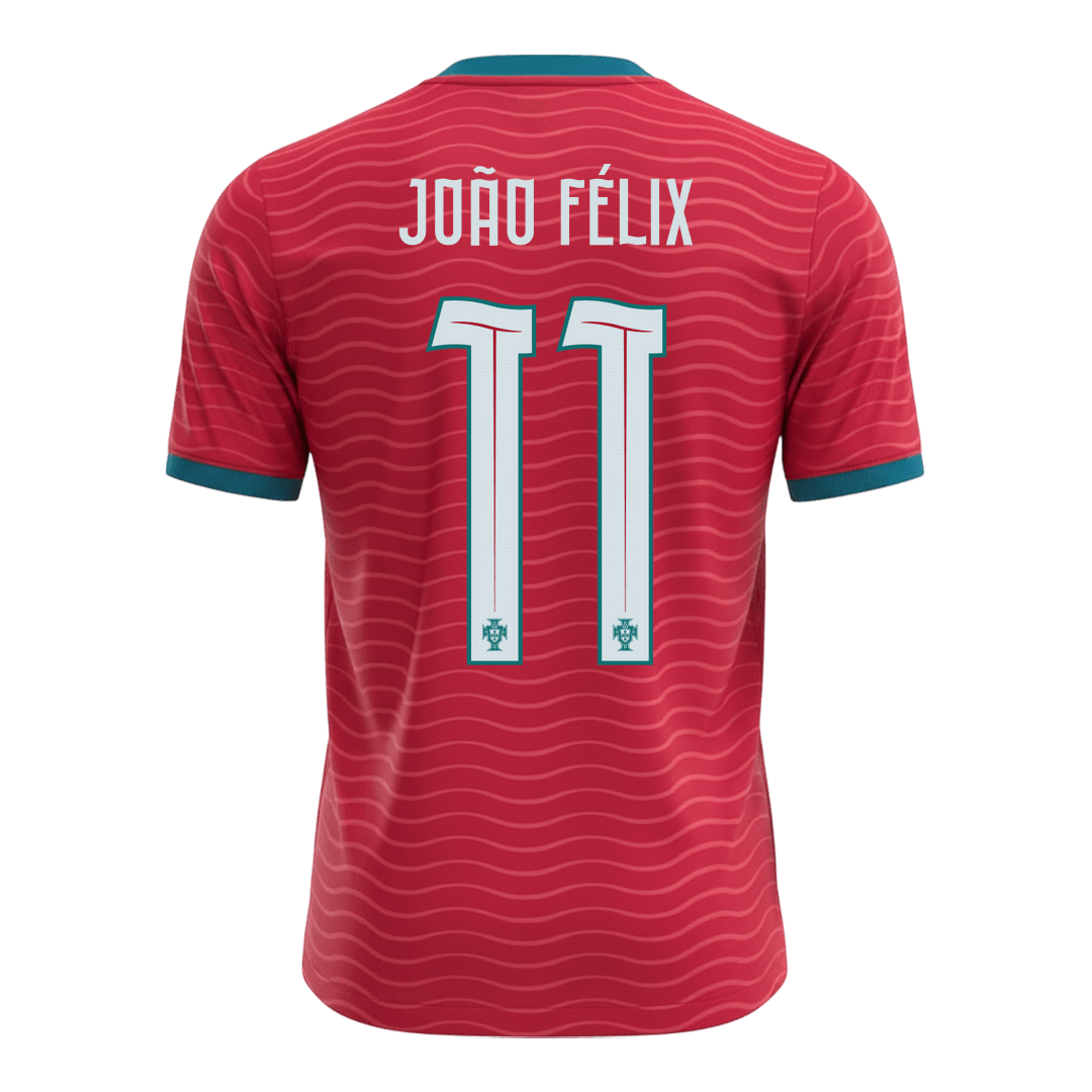 Camiseta João Félix #11 Portugal 2026 Primera Equipación Copa del Mundo - Versión Hincha (Calidad Premium) - Vista 8