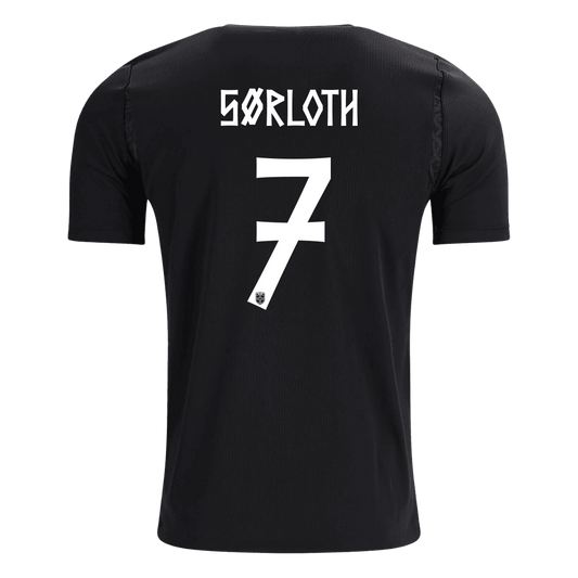 Camiseta SØRLOTH #7 Norway 2026 Segunda Equipación Copa del Mundo - Versión Hincha