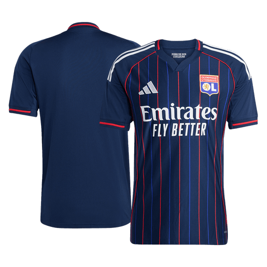 Camiseta Olympique Lyonnais 2025/26 Segunda Equipación - Versión Hincha