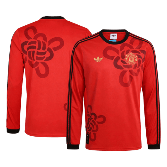 Manga Larga Manchester United 2025/26 - Versión Hincha
