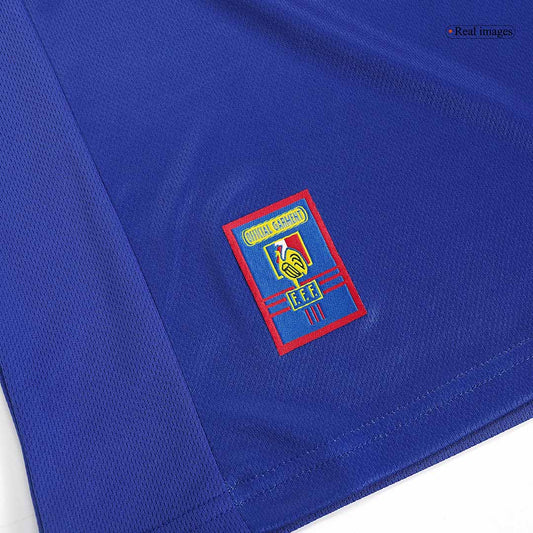 Camiseta Retro 1998 Henry #12 Francia Primera Equipación Copa del Mundo