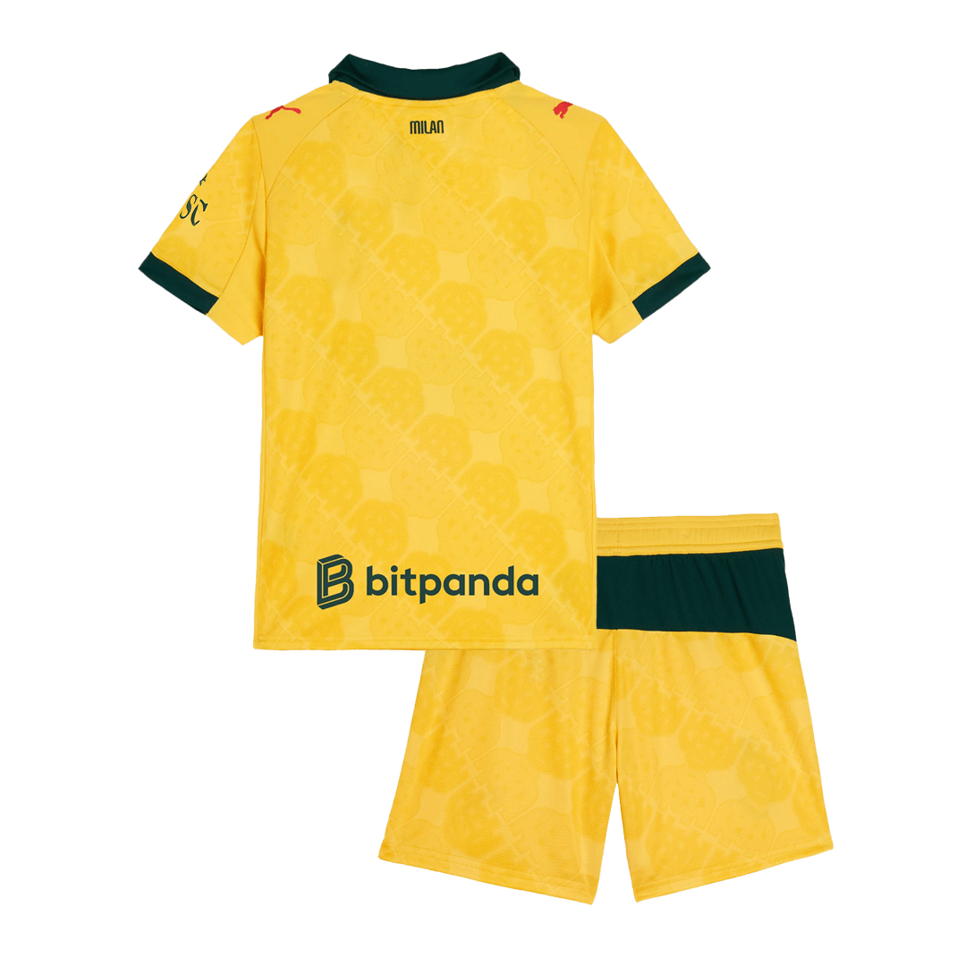 Conjunto Infantil AC Milan 2025/26 Tercera Equipación