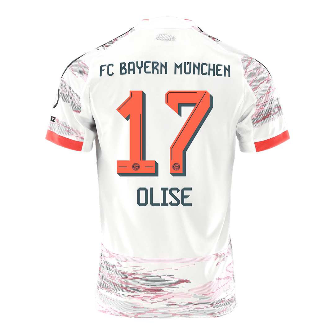 Camiseta Olise #17 Bayern Munich 2025/26 Segunda Equipación - Versión Hincha - imagen 13