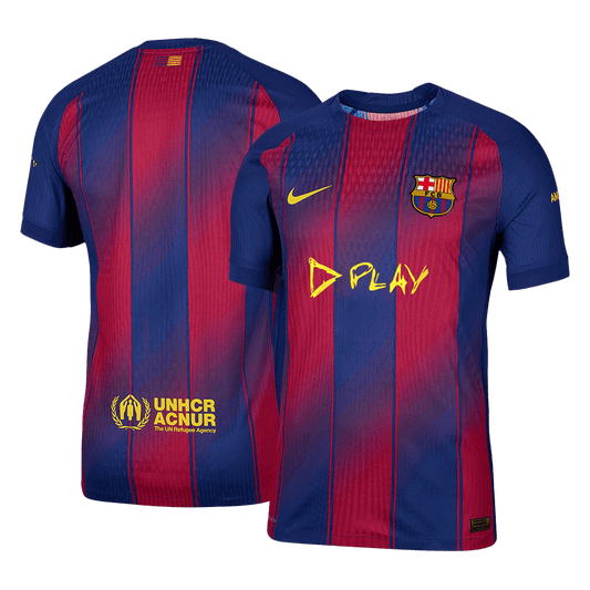 Camiseta Auténtica Barcelona 2025/26 Primera Equipación - Versión Jugador