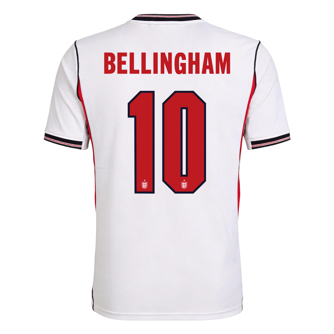 Camiseta Bellingham #10 Inglaterra 2026 Primera Equipación Copa del Mundo - Versión Hincha - Vista 2