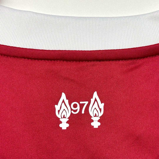 Camiseta Virgil #4 Liverpool 2025/26 Primera Equipación - Versión Hincha