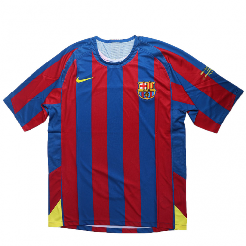 UCL Camiseta Retro 2005/06 Messi #30 Barcelona Primera Equipación