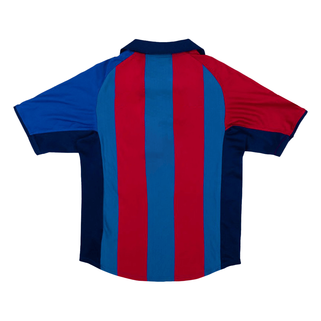 Camiseta Retro 2001/02 Barcelona Primera Equipación - Vista 7