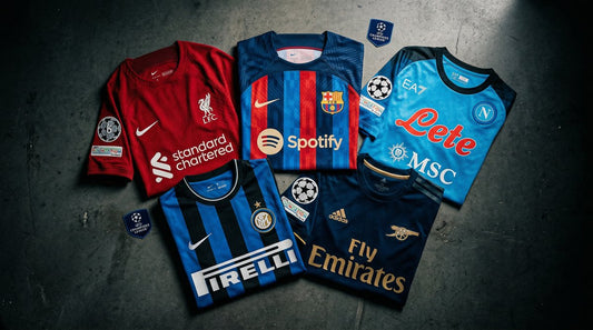 Las mejores camisetas de la Champions League 2025-26 en un ranking de diseños