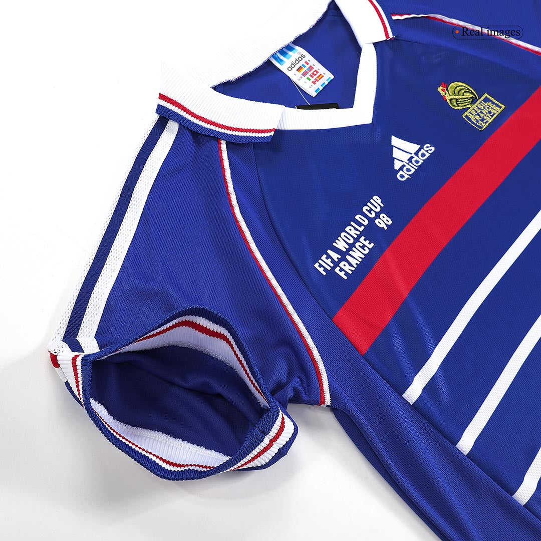 Camiseta Retro 1998 Henry #12 Francia Primera Equipación Copa del Mundo - Vista 3