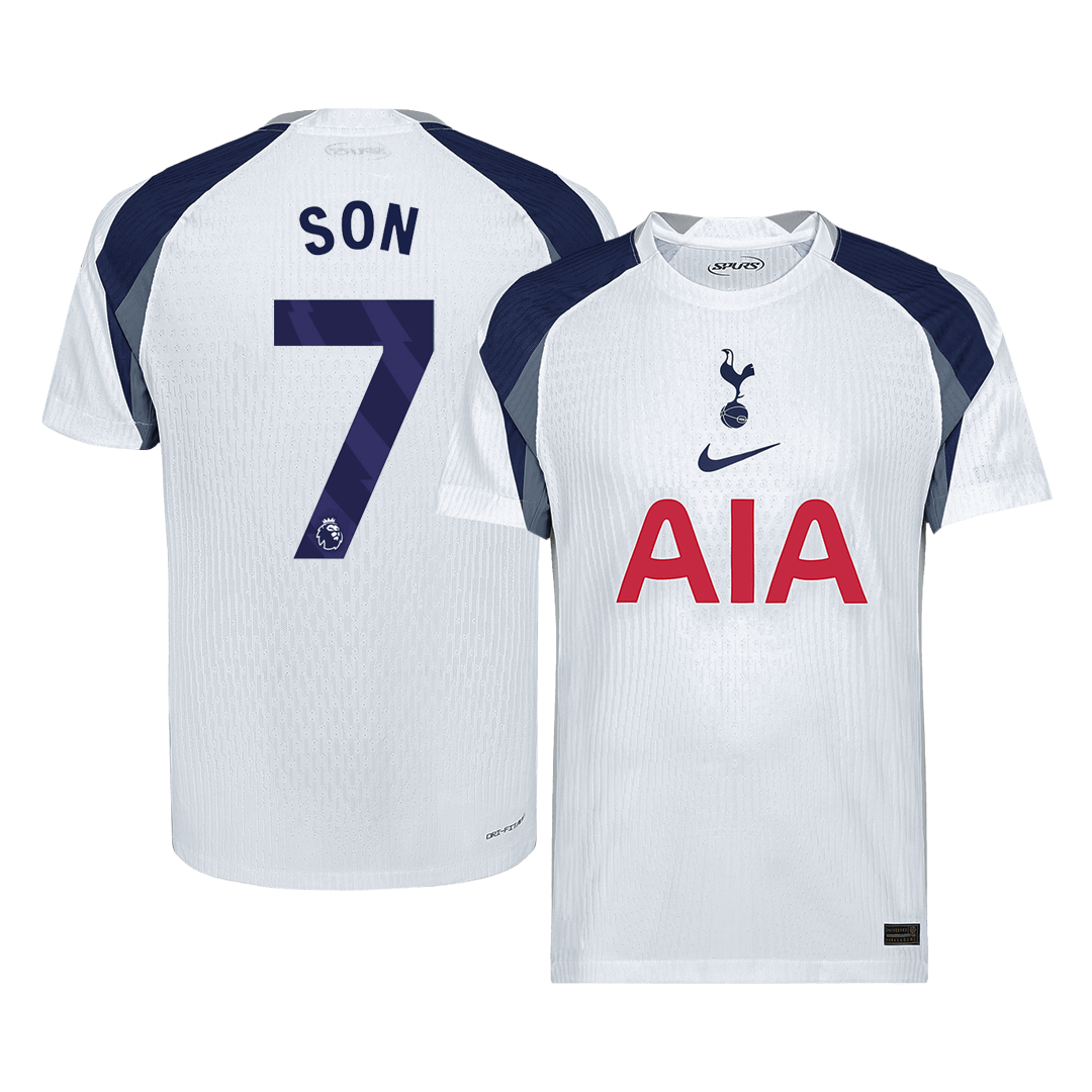 Camiseta Son #7 Tottenham Hotspur 2025/26 Primera Equipación Hombre - Versión Jugador