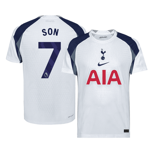 Camiseta Son #7 Tottenham Hotspur 2025/26 Primera Equipación Hombre - Versión Jugador