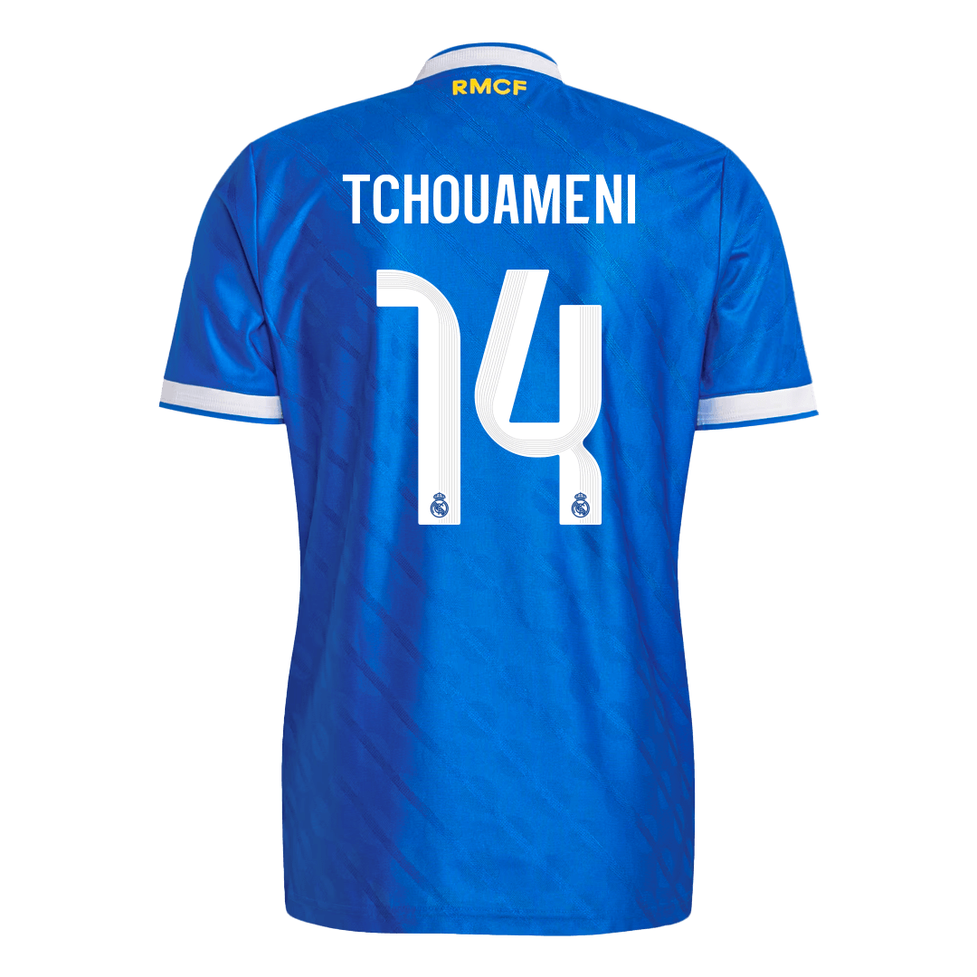Camiseta Auténtica Tchouameni #14 Real Madrid 2025/26 Tercera Equipación - Versión Jugador - Vista 9