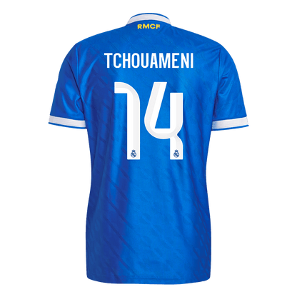 Camiseta Auténtica Tchouameni #14 Real Madrid 2025/26 Tercera Equipación - Versión Jugador - Vista 9