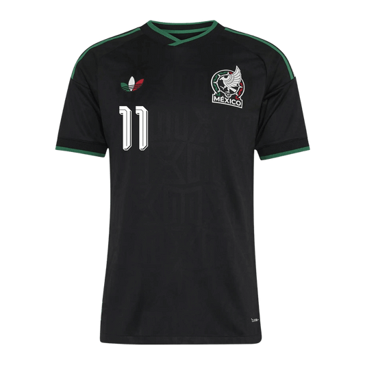 Camiseta Auténtica S. Giménez #11 México 2026 Tercera Equipación Copa del Mundo - Versión Jugador