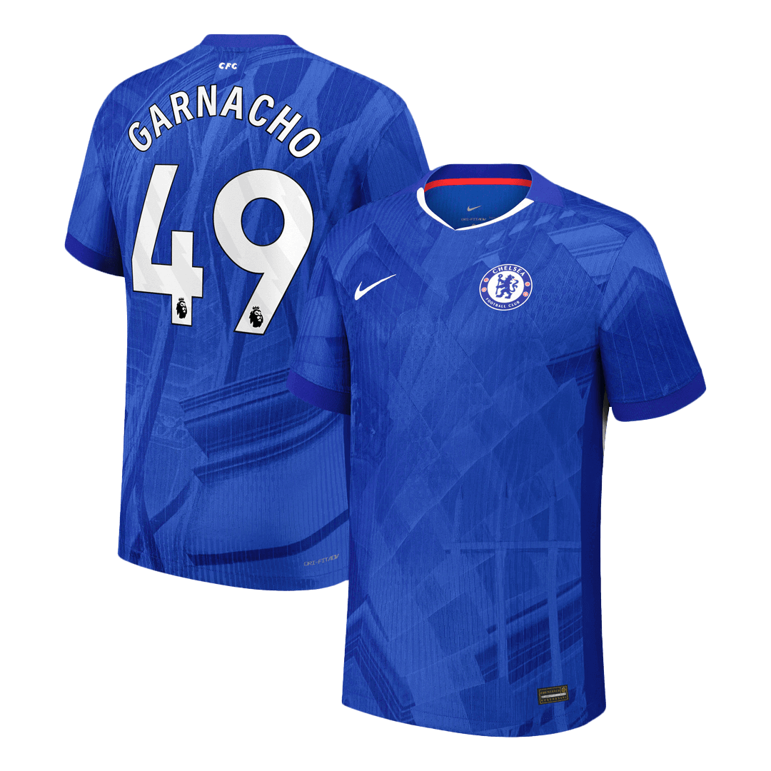 Camiseta Auténtica Garnacho #49 Chelsea 2025/26 Primera Equipación - Versión Jugador
