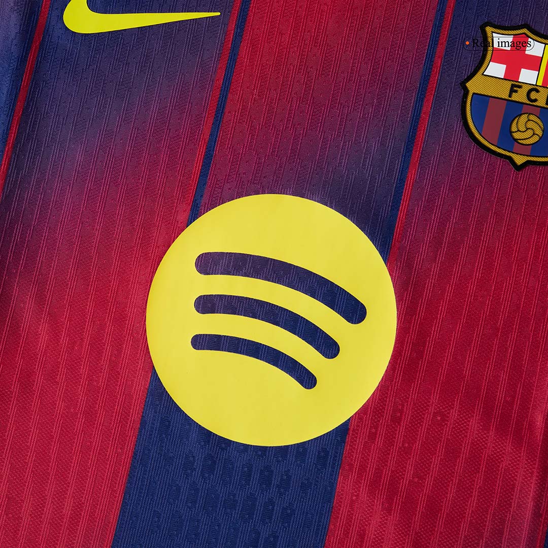 UCL Camiseta Auténtica Rashford #14 Barcelona 2025/26 Primera Equipación - Versión Jugador - Vista 6
