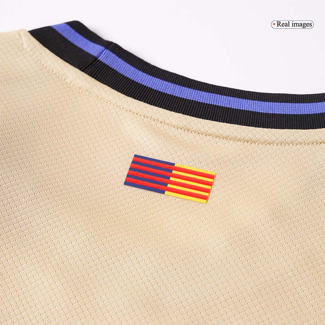 UCL Camiseta Kounde #23 Barcelona 2025/26 Segunda Equipación - Versión Hincha - Vista 2