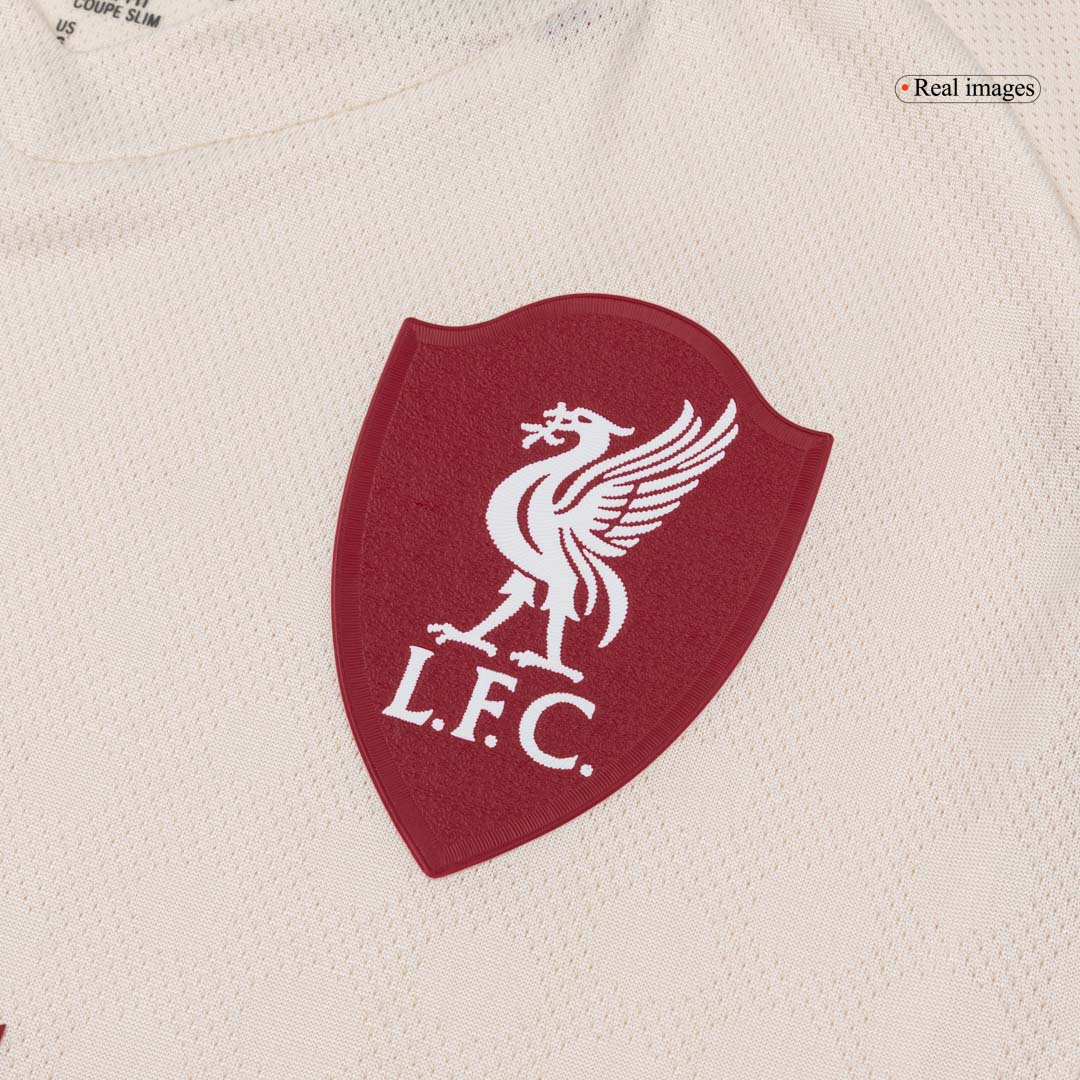 Camiseta Auténtica Szoboszlai #8 Liverpool 2025/26 Segunda Equipación - Versión Jugador - Vista 7