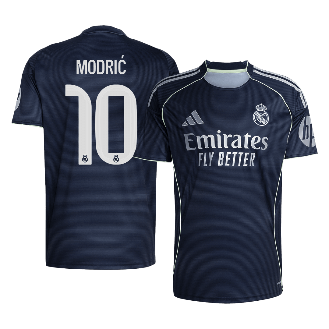 Camiseta Modrić #10 Real Madrid 2025/26 Segunda Equipación - Versión Hincha (Calidad Premium)
