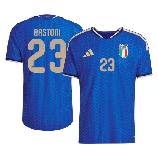 Camiseta Auténtica Bastoni #23 Italia 2026 Primera Equipación Copa del Mundo - Versión Jugador