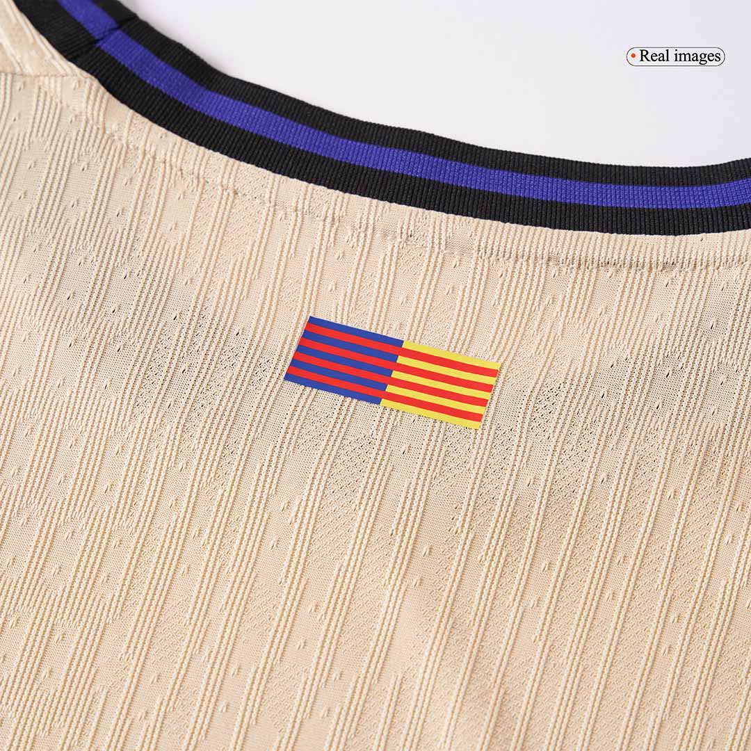 UCL Camiseta Auténtica Roony #19 Barcelona 2025/26 Segunda Equipación - Versión Jugador - Vista 2