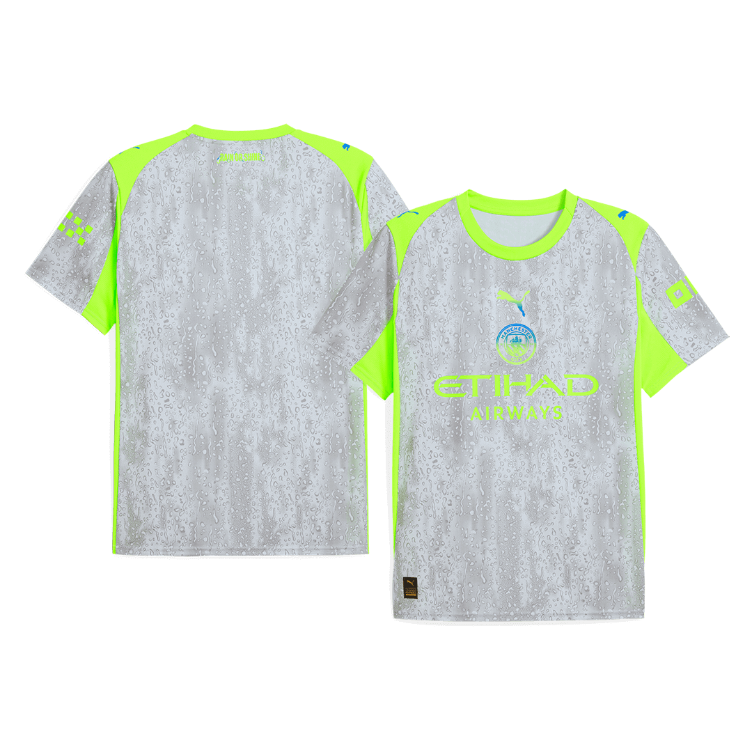 Camiseta Manchester City 2025/26 Tercera Equipación - Versión Hincha